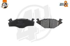 4U FREN BALATA ON VOLKSWAGEN GOLF II (19E,1G1) 1.3 1983-1992 / GOLF II (19E,1G1) 1.6 1983-1992 / 867698151