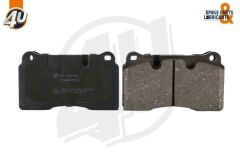 4U FREN BALATA ON VOLKSWAGEN TOUAREG 3.0 V6 TDI 2002-2010/ TOUAREG 3.6 V6 FSI 2002-2010/ TOUAREG 3.2i V6 2002-2010/ TOUAREG 4.2 V8 2002-2010/ TOUAREG 5.0 V10 TDI 2002-2010 7L6698151E