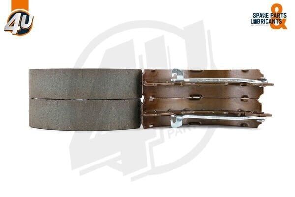 4U FREN PABUC BALATA ARKA GOLF III 1.6i LEVYELI 200X40 mm 1991-1999/GOLF III 1.9 TD- 1991-1999/FABIA 1.4 TDI- 1999-2007/FABIA II 1.4 TDI- 2006-2015/FAVORIT PICK UP 1.3 1992-1997 1H0698520X