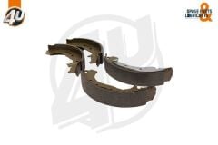 4U FREN PABUC BALATA ARKA LEVYELI 202,4X38,2mm VOLKSWAGEN POLO (AW1) 2018-/ SEAT IBIZA V (KJ1) 2017- 2Q0698525A