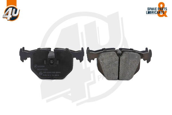 4U FREN BALATA ARKA LAND ROVER RANGEROVER III 3.0 TD 6 2002-2012/BMW X5 3.0 D 2000-2007/(E53) 3.5 XD 2000-2007/(E53) 4.4 2000-2007/BMW X3 (E83) 2.0 D 2004-2010/(E83) 3.0 D 2004-2010/(E83) 2.5 2004-2010