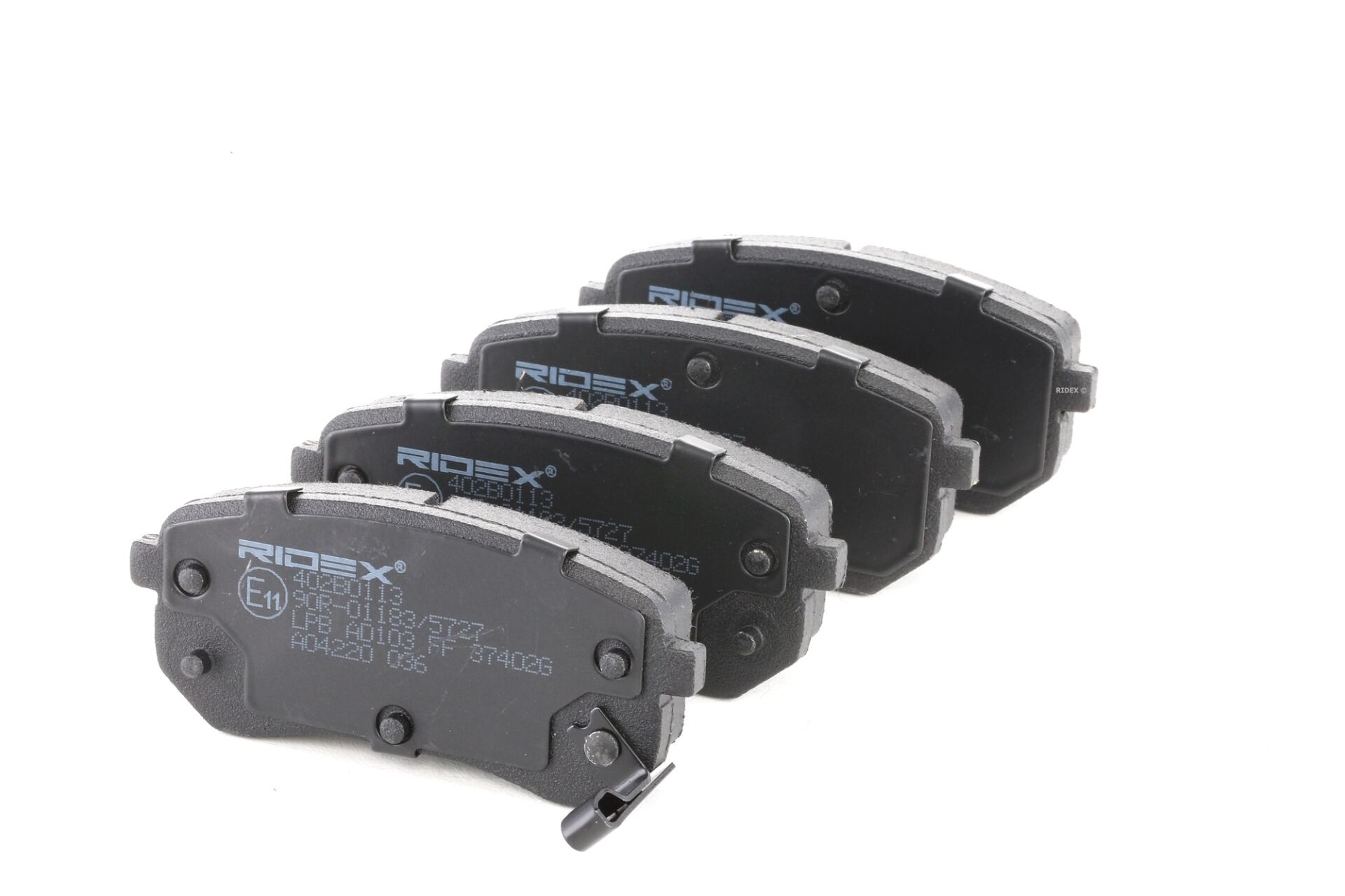 HI-Q FREN BALATA ARKA IKAZLI HYUNDAI I10 (PA) 1.1i 12v 2008-2013 / I10 (BA) 1.0 D-CVVT 2013- / I10 (BA) 1.2 D-CVVT 2013- / KIA PICANTO (BA) 1.25 2004-2011 / PICANTO (BA) 1.1i 2004-2011 583020XA00