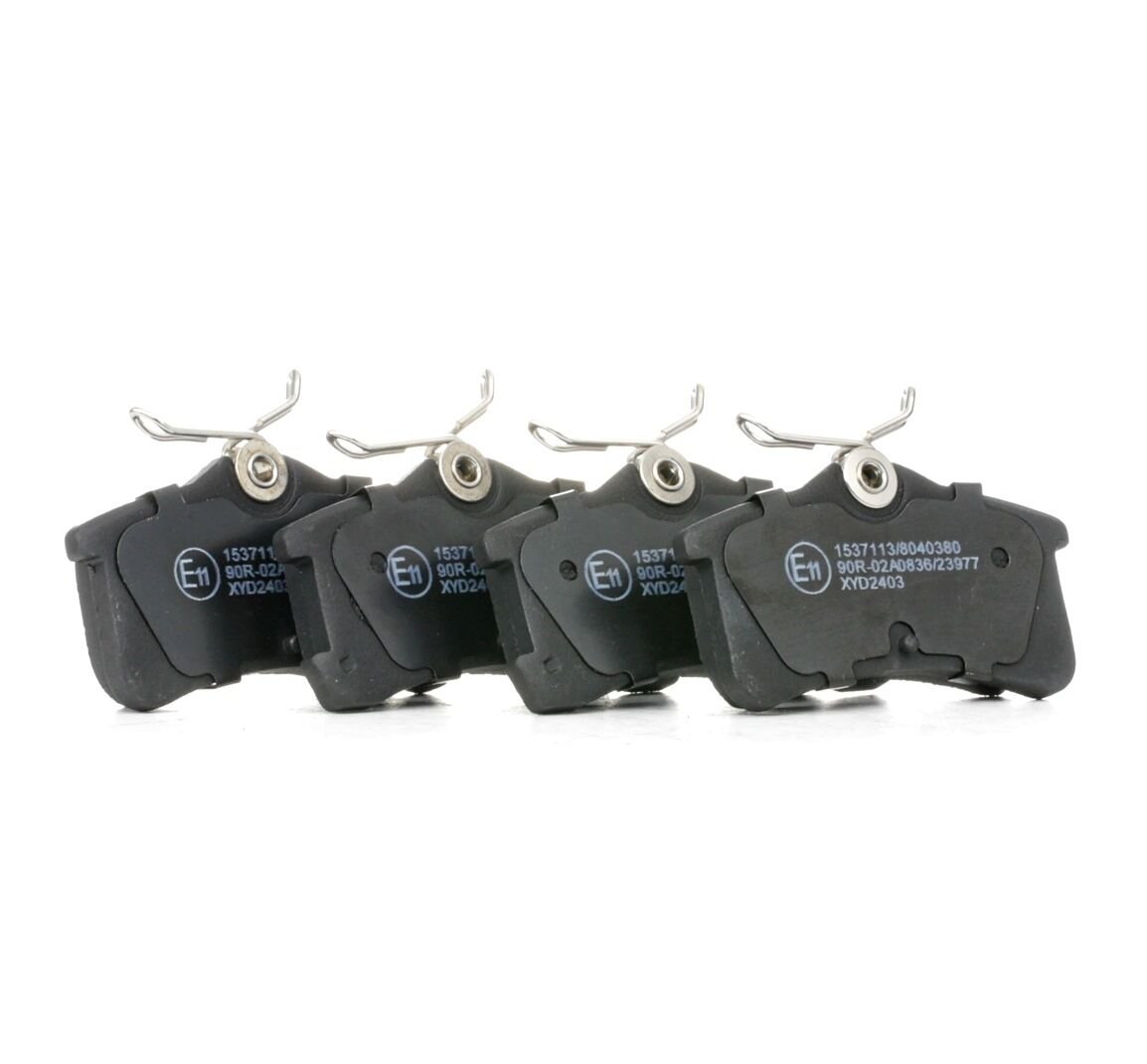 HI-Q FREN BALATA ARKA TOYOTA AVENSIS (T22) 2.0 D-4D 1997-2003 / TOYOTA AVENSIS (T22) 2.0 D-4D 1997-2003