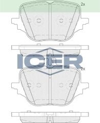 ICER FREN BALATASI ARKA MERCEDES W206 S206 C236 A236 W2 0004204103
