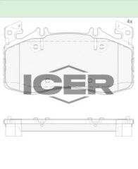 ICER REN BALATASI MERCEDES-BENZ A45 AMG 07.19> 0004202203