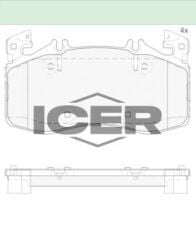 ICER FREN BALATASI MERCEDES-BENZ A45 AMG 07.19> 0004202203