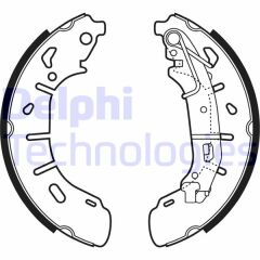 DELPHI FREN PABUC BALATA ARKA FIAT DOBLO (152,263) 1.6 MJT LEVYELI 254X57 mm 2010-/FIAT DOBLO 1.3 MJT 2010-/ FIAT DOBLO 1.9 MJT 2010-/ FIAT DOBLO MAXI 1.3 MJT 2010-/ FIAT DOBLO MAXI 1.6 MJT 2010-