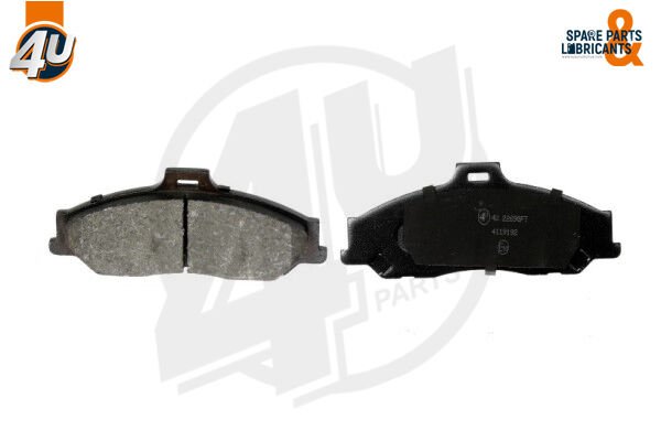 4U FREN BALATA ON FORD RANGER 2.5 TDCI 4X4 1999-2002 / RANGER 2.2 TDCI 1999-2002 / RANGER 3.0 TDCI 1999-2002 / MAZDA B SERISI (UN) 2.5 D 4X2 1998-2006 / B SERISI (UN) 2.5 TD 4X4 1998-2006