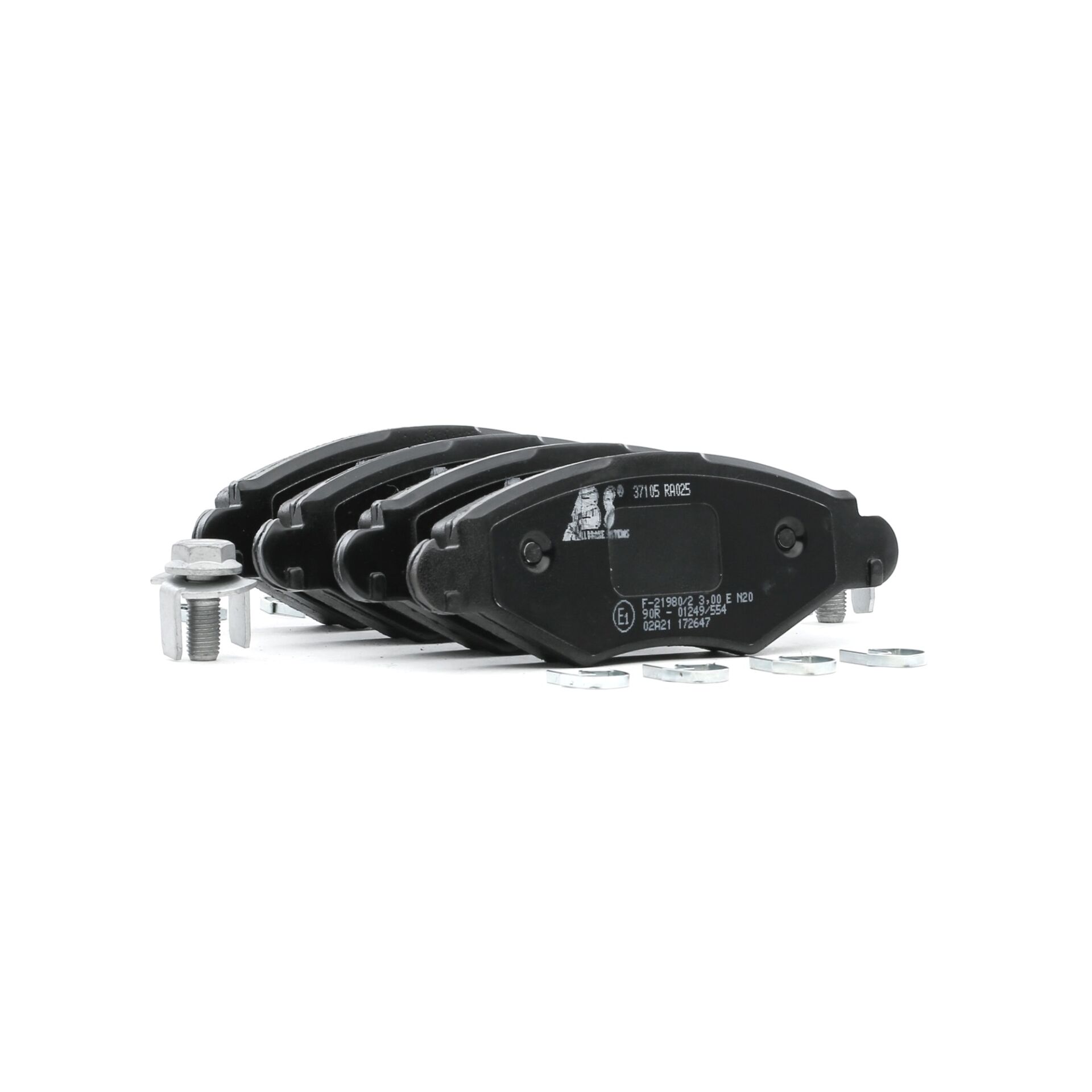 AYSAN FREN BALATA ON PEUGEOT 206 (2A/C) 1.4i 16v 1998-2006 / 206 (2A/C) 1.4 HDI 1998-2006 / 206 (2A/C) 1.6i 16v 1998-2006