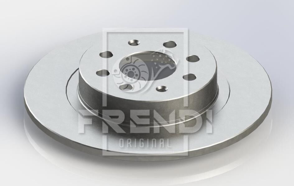 FRENDI FREN DISKI ARKA DUZ 4 BJN 263,9X10X60X40,6 FIAT G.PUNTO 1.3 MJT - 1.9 MJT 2005-2012/ PUNTO EVO 1.3 MJT - 1.4 2009-2012/ LINEA 1.4 T-JET 2007-/ OPEL CORSA E 1.2 - 1.4 2014-