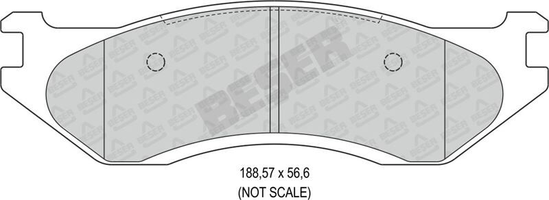 HI-Q BALATA ÖN DİSK DODGE RAM 1500/LINCOLN NAVIGATOR