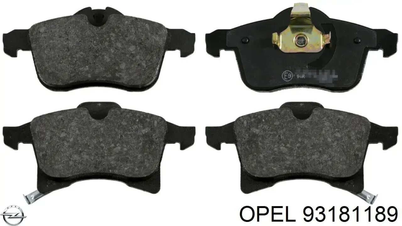 AP FREN BALATA ON IKAZLI ASTRA H 1.3 CDTI 2004-2010/ ZAFIRA B 1.6 2005-2011/ COMBO C 1.3 CDTI 2001-2006/ MERIVA A 1.3 CDTI 2003-2010/ OPEL CORSA E 1.4 2014-/ CORSA E 1.2 2014-/ MERIVA B 1.4 2010-