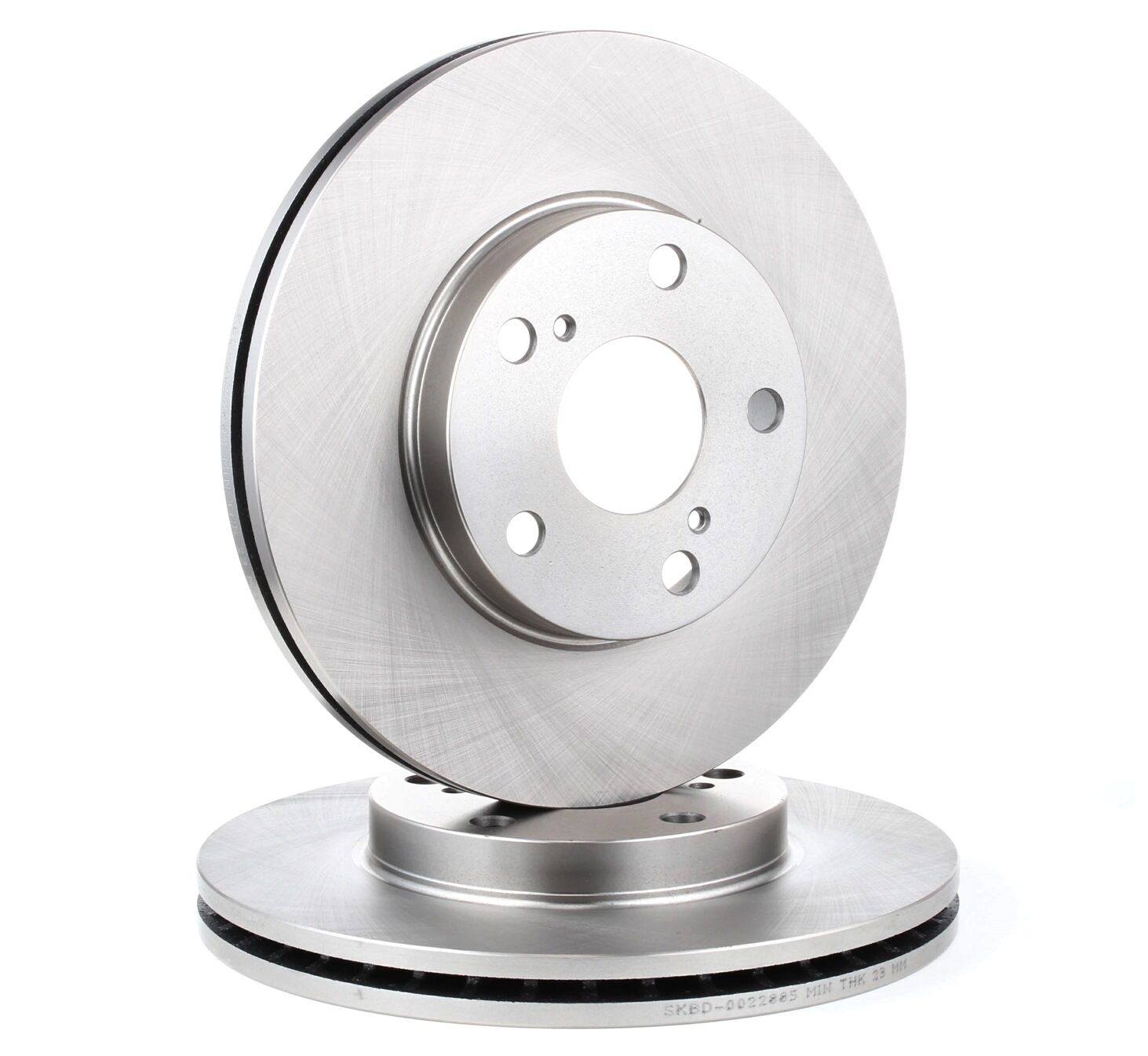 MAHER FREN DISKI ON HAVALI 5 BJN 277X26X62X49.3 TOYOTA AURIS 1.33 2012- / AURIS 1.6 2012- / AURIS 1.4 D-4D 2012- / COROLLA 1.33 2012- / COROLLA 1.6 2012- / COROLLA 1.4 D-4D 2012-