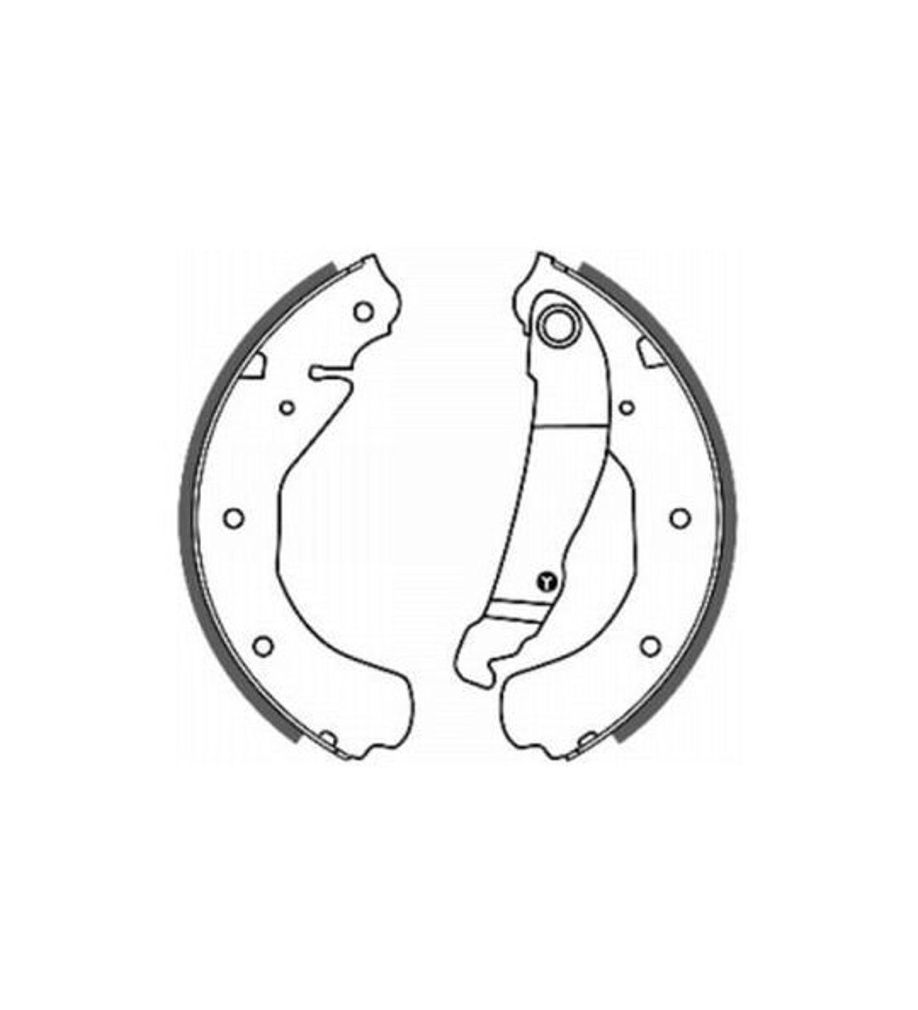 AP EL FREN BALATASI OPEL VECTRA B 1.6i 160X25 mm 1995-2003/ASTRA G (F69) 1.6 16v 1998-2005/VECTRA B 1.8i 16v 1995-2003/VECTRA A 1.6 1988-1995/VECTRA B 2.0i 1995-2003/VECTRA A 2.0 1988-1995 1605686