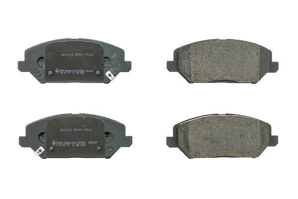 HI-Q FREN BALATA ON IKAZLI TEL DELIKLI HYUNDAI I30 (PDE, PD) 1.6 CRDI 2016-/ I30 (PDE, PD) 1.4 MPI 2016- / KIA CEE'D 1.6 CRDI 2006-2012 58101G4A10