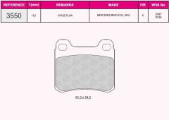 AYSAN FREN BALATA ARKA MERCEDES 190 (W201) 2.0 1982-1993