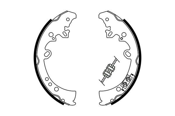 BOSCH FREN PABUC BALATA ARKA LEVYELI 295X61,4mm TOYOTA HI-LUX PICK UP 2.5 D / 2.5 D-4D 4X4 2005-2011