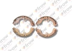 FROWAS FREN PABUC BALATA ARKA 200X30/37mm TOYOTA COROLLA (E9) 1.3 - 1.6 - 1.8 D 1987-1993/ COROLLA (E10) 1.3i - 1.6i 1992-1997/ COROLLA (E11) 1.4i - 1.6i 1997-2002