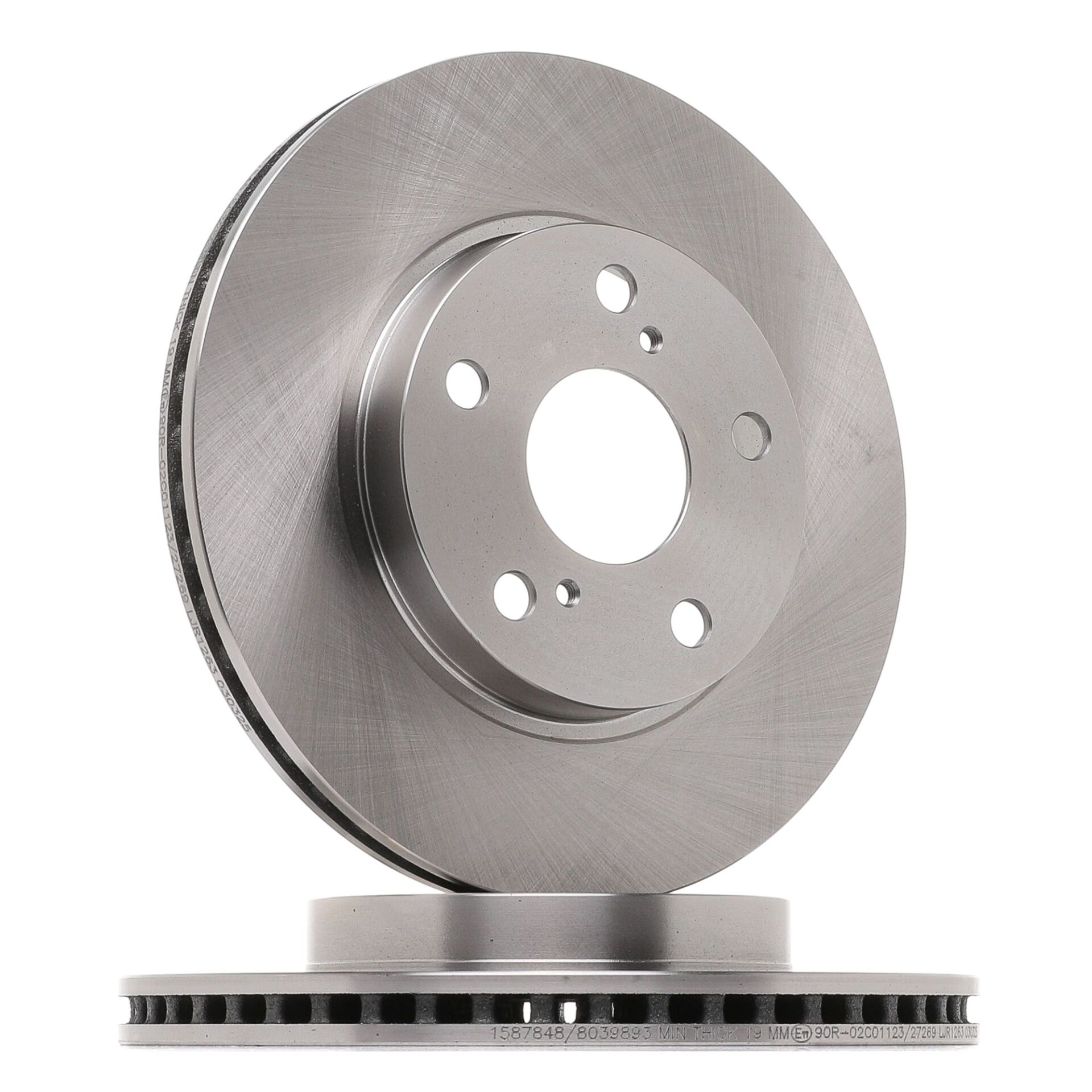 RECOVER FREN DISKI ON HAVALI 5 BJN 275X22X62X46,3 TOYOTA COROLLA 1.4 VVT-I 2007-2012 / COROLLA 1.6 VVT-I 2007-2012 / AURIS 1.4 D-4D 2007-2012 / AURIS 1.6 VVT-I 2007-2012