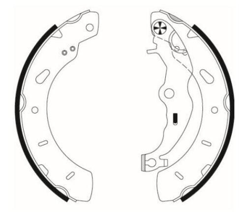 MGA FREN PAPUC BALATA ARKA TRANSIT COURIER 1.6 TDCI LEVYELI 228,8X41,3 mm 2014-/B-MAX 1.5 TDCI 2012-/B-MAX 1.6i 2012-/FOCUS III 1.6 TDCI 2011-2015/FOCUS III 1.5 TDCI 2011-2015