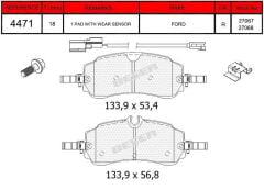 BEŞER BALATASI ARKA FORD TRANSİT 2024-