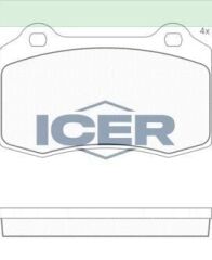 ICER ARKA BALATA P208 12 16GTİ 13=> DS3 10=> VOLVO S60 I R 2.5T (03-10) V70 II (03-10) S-YTPE XJ (02-09)