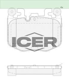 ICER FREN BALATASI ON BMW G42 G20 G21 G22 G23 G26 G05 G1 G06 G07 G29
