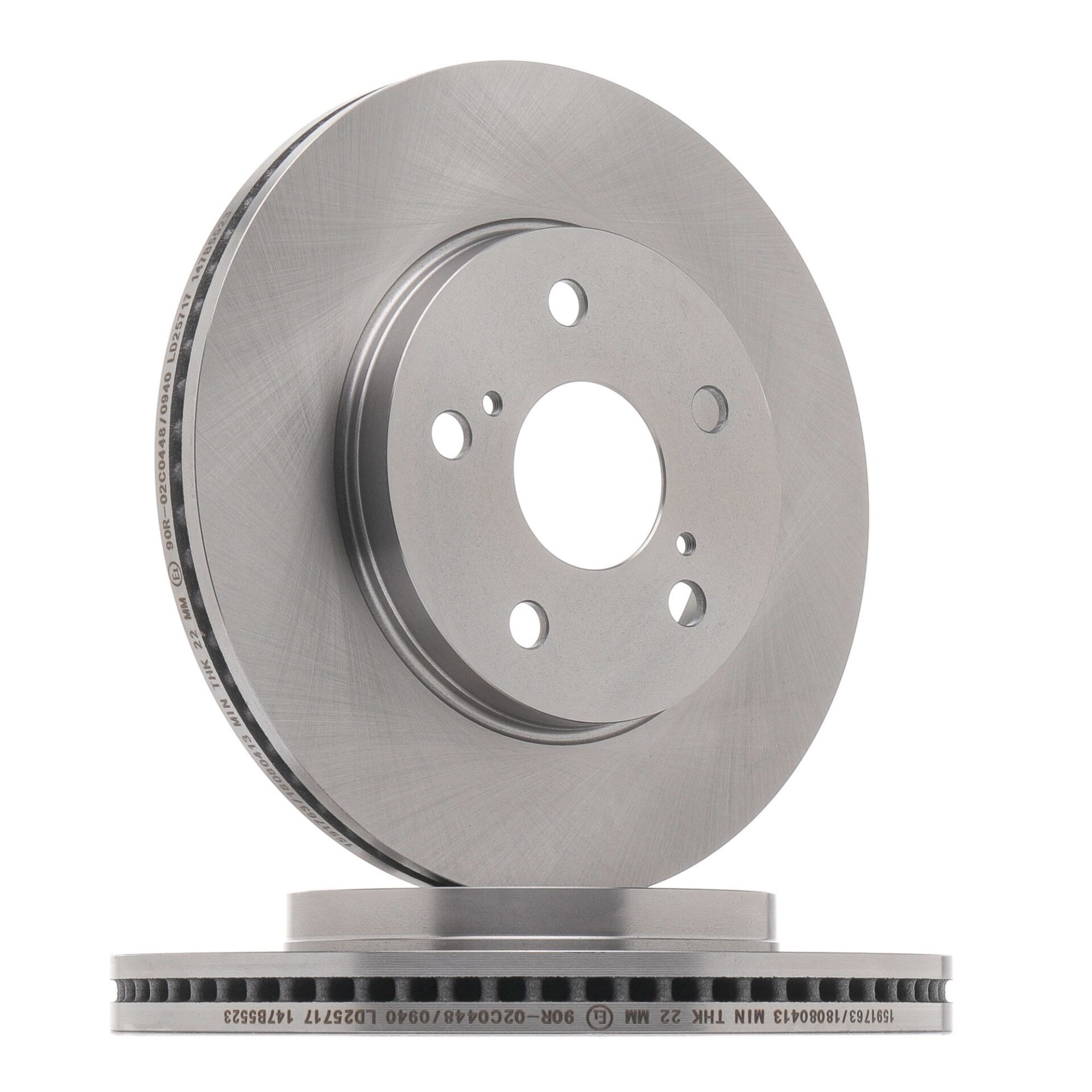 RECOVER FREN DISKI ON HAVALI 5 BJN 282X25X62X46 TOYOTA COROLLA 1.8 HYBRID 2019-