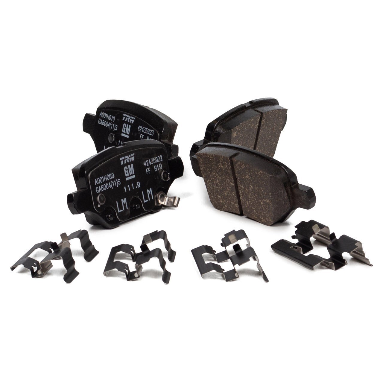 AP FREN BALATA ARKA IKAZLI OPEL MOKKA 1.4 - 1.6 - 1.6 CDTI 2012-/ MOKKA X 1.6 CDTI 2012- 42539412