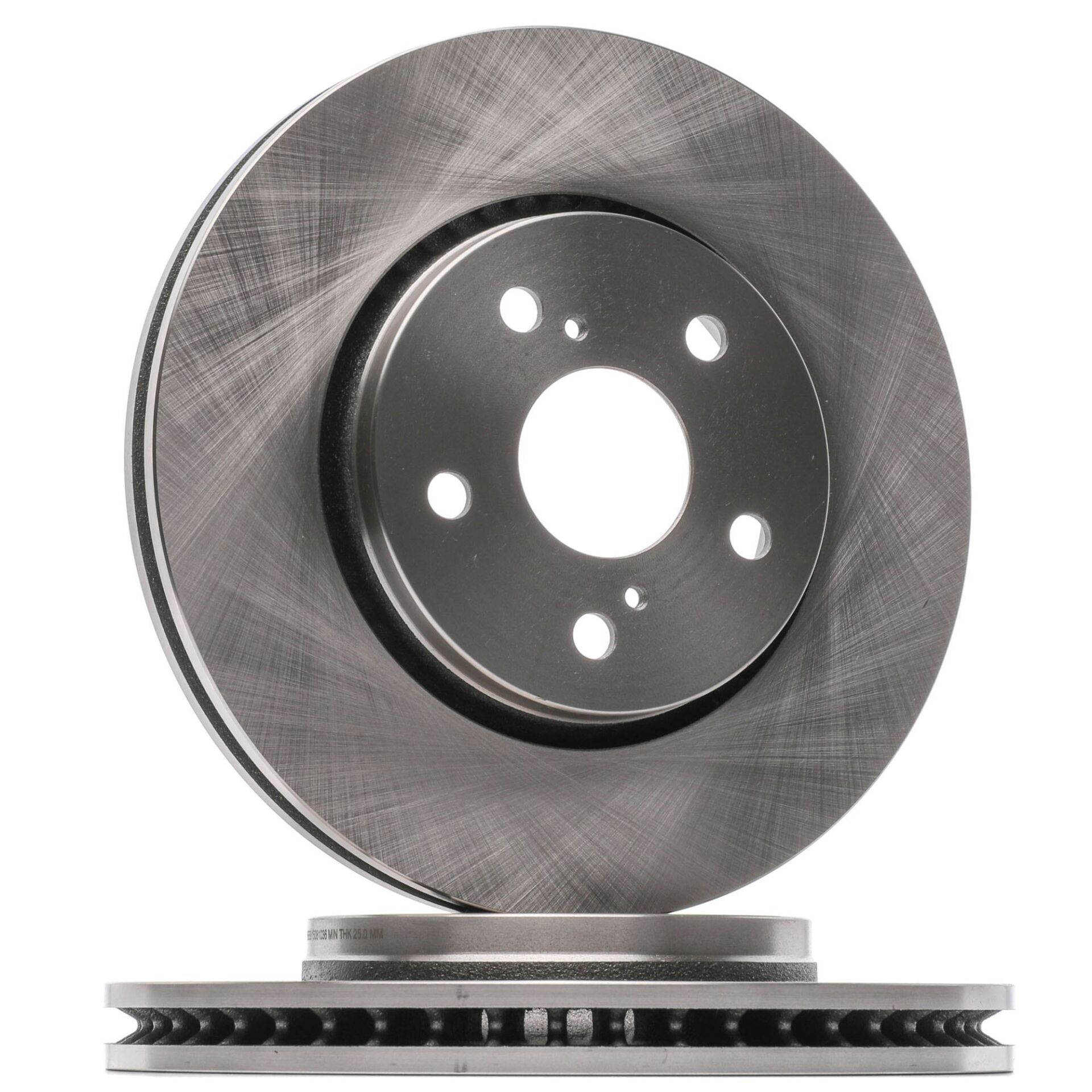 RECOVER ÖN FREN DİSKİ (HAVA KANALLI) TOYOTA CH-R 1.2L 8NRFTS NGX10 16-> 1.8L 2ZR-FXE HYBRID ZYX10 ZYX11 16-
