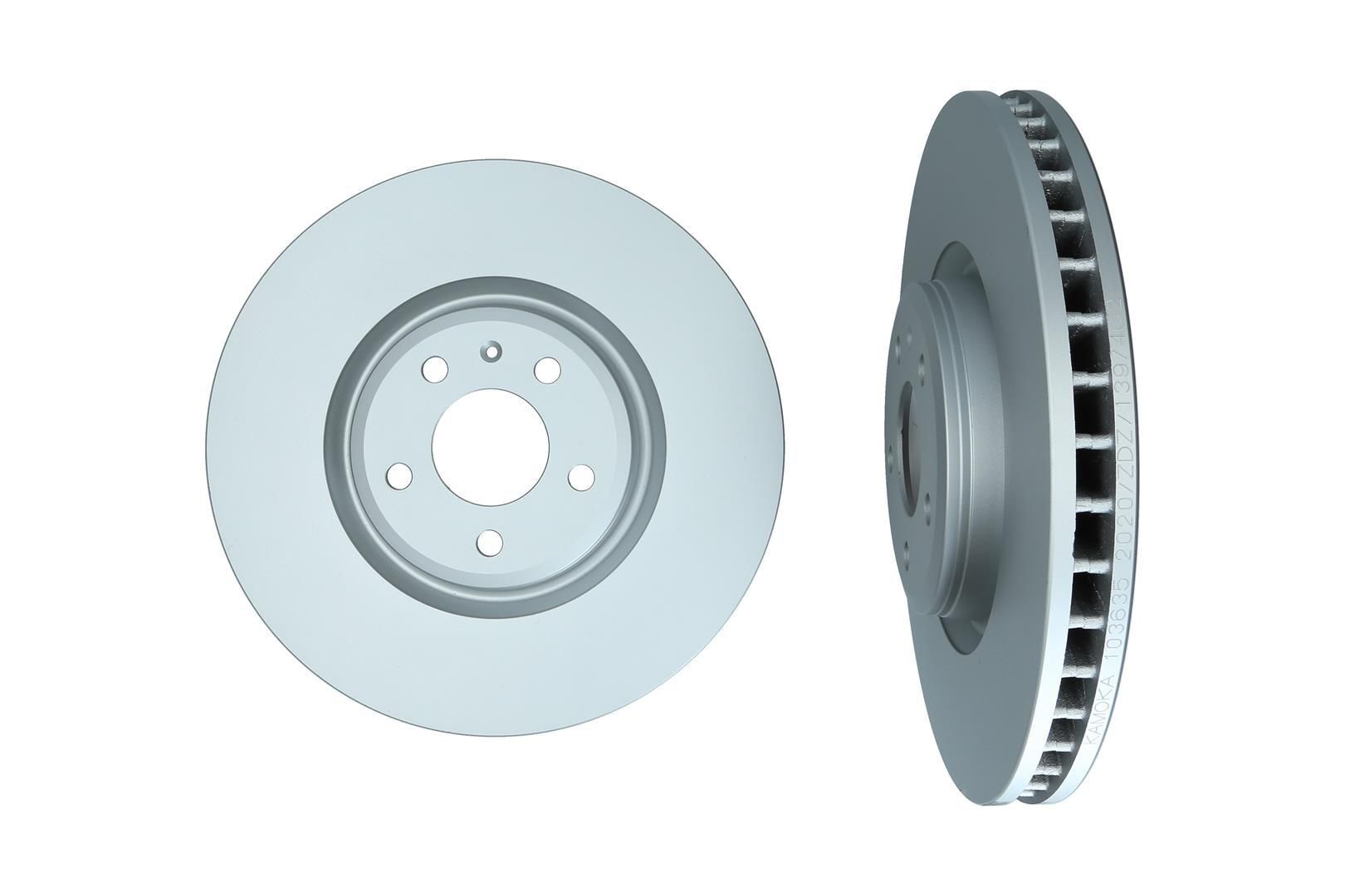 WALBURG FREN DISKI ON HAVALI 5 BJN 349X34X68X57,2 AUDI A4 - A5 - Q5 - Q7 1.4 TFSI - 2.0 TDI - 2.0 TFSI 2015-/ A6 - A7 - A8 2.0 TDI - 2.0 TFSI - 3.0 TDI 2018-/ VOLKSWAGEN TOUAREG 3.0 TDI 2018-