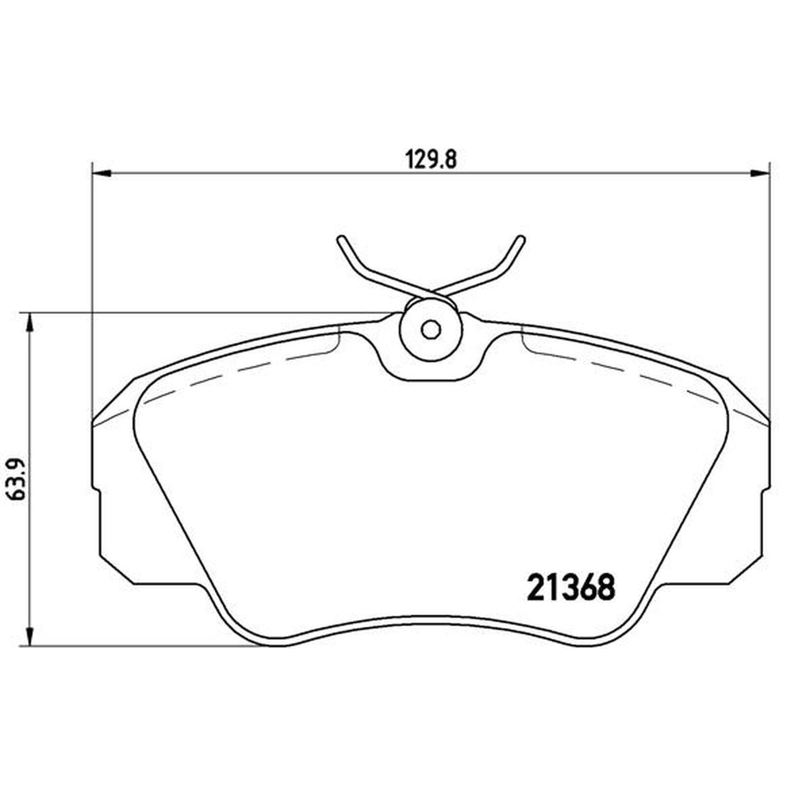 BSG FREN BALATA ON OPEL OMEGA B 2.0 DTI 1994-2003 / OMEGA B 2.2 DTI 1994-2003