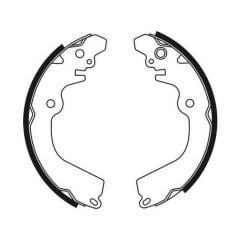 MGA ARKA PABUÇ BALATA CARISMA 1.6 1.8 1.9TD (96-06) CO MB950064