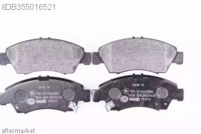 BSR FREN BALATA ON IKAZLI HONDA CIVIC VI 1.6i 1995-2001 / CIVIC VI 1.5i 1995-2001 / CIVIC VI 1.6 I-VTEC 1995-2001 45022S04E60