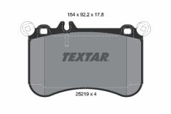 TEXTAR FREN BALATASI ON 4-matic MERCEDES W176 C117 X117 X156