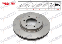 WALBURG FREN DISKI ON VOLKSWAGEN AMAROK 2023-