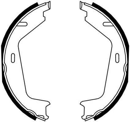 ARKA EL FREN BALATASI VOLVO XC60 I SUV 05>17-VOLVO XC90 I 06>15