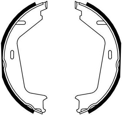 ARKA EL FREN BALATASI VOLVO XC60 I SUV 05>17-VOLVO XC90 I 06>15
