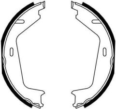 ARKA EL FREN BALATASI VOLVO XC60 I SUV 05>17-VOLVO XC90 I 06>15