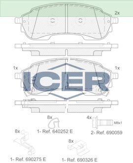 FREN BALATASI ARKA FORD RANGER III