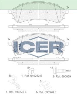 FREN BALATASI ARKA FORD RANGER III