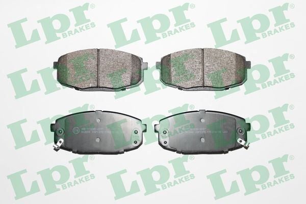 LPR FREN BALATA ON IKAZLI HYUNDAI I30 1.6i 2007-2011/ I30 1.6 CRDI 2007-2011/ I30 1.6 CRDI 2011-/ KIA CEE'D 1.6 CRDI 90 HP 2006-2012/ CEE'D 1.6i 115 HP 2006-2012/ CARENS II 2.0 CRDI 2002-2006