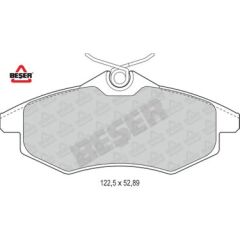 BSR FREN BALATA ON CITROEN C3 (FC) 1.4 VTI 2002-2009 / C3 (FC) 1.4 HDI 2002-2009 / C2 (JM) 1.4 2003-2009 / C2 (JM) 1.4 HDI 2003-2009 425369