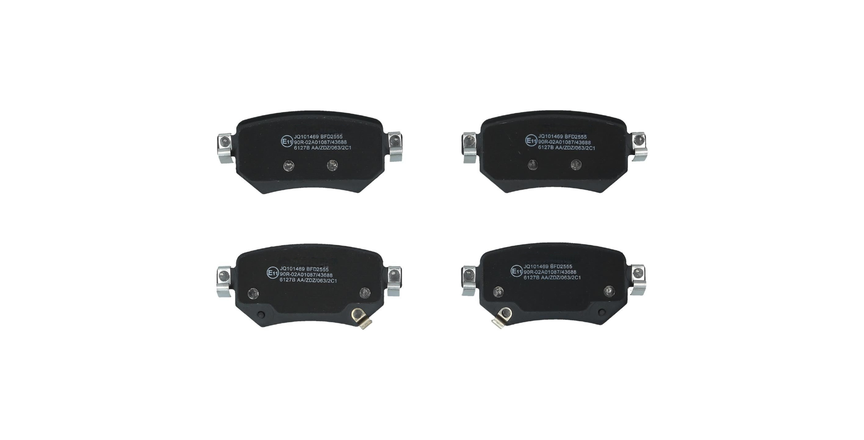 ZEGEN FREN BALATA ARKA IKAZLI MAZDA 6 (GJ,GH) 2.0 2013- / MAZDA 6 (GJ,GH) 2.2 D 2013-