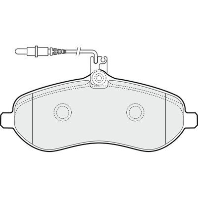BSR FREN BALATA ON FISLI FIAT SCUDO (270) 1.6 MJT 2007 71770048
