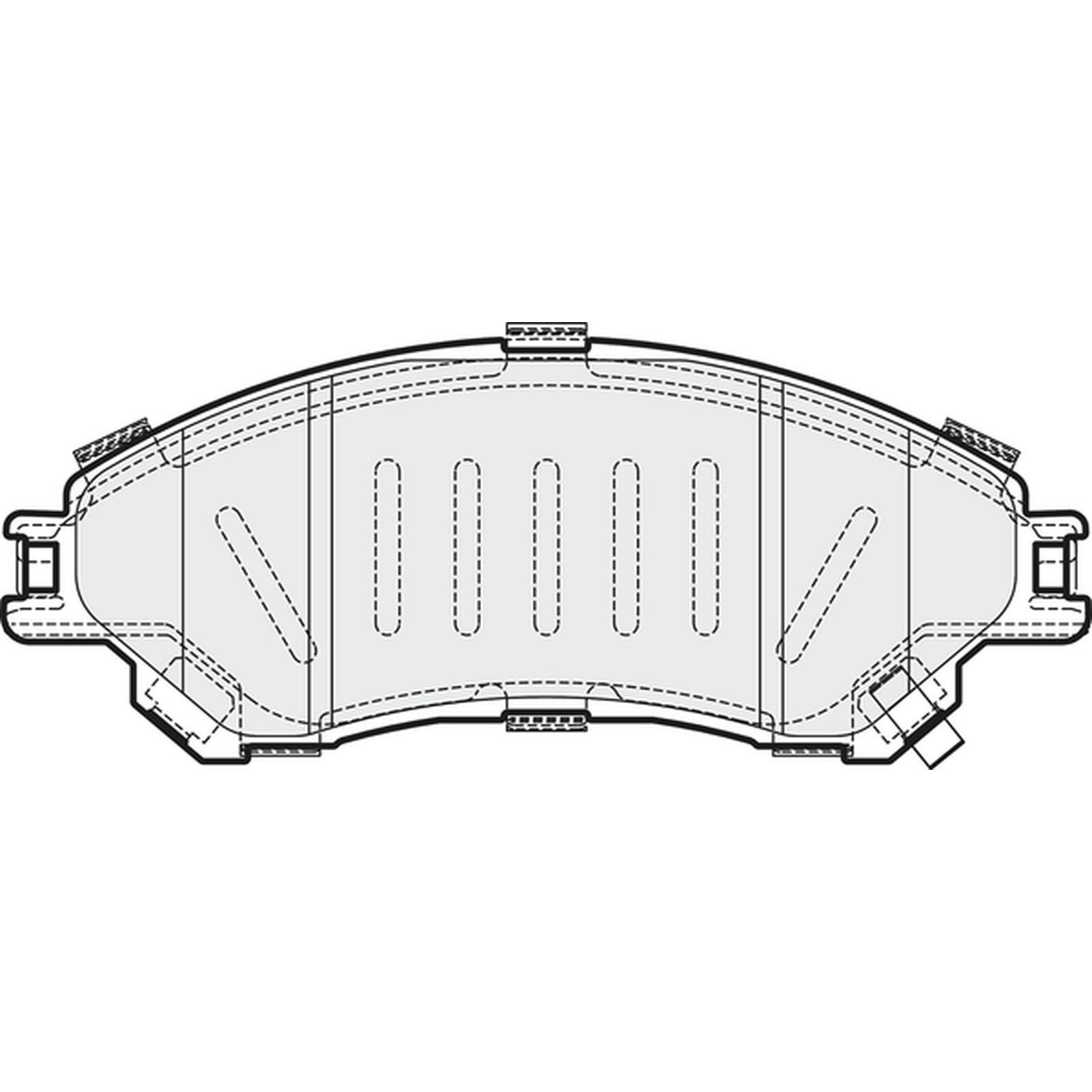 MGA FREN BALATA ON IKAZLI SUZUKI VITARA (LY) 1.6i 2015- / VITARA (LY) 1.4i 2015- / SX4 S-Cross 1.6 2013- / SX4 S-Cross 1.6 DDIS 2013- 55200D66Y00C000
