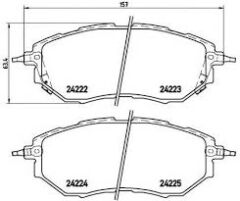 MGA BALATA ÖN DİSK SUBARU LEGACY 2.0cc 05-09-OUTBACK 3 26296AJ001