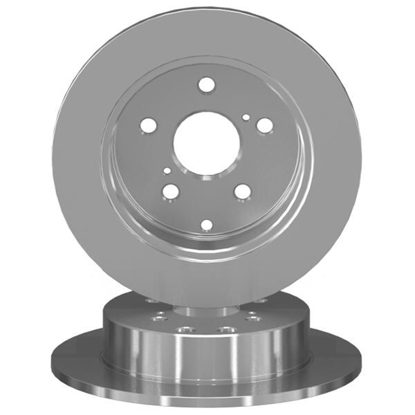 FROWAS FREN DISKI ARKA DUZ 5 BJN 290X10X62X57 TOYOTA COROLLA VERSO 1.6 2004-2009 / COROLLA VERSO 1.8 2004-2009 / COROLLA VERSO 2.0 D-4D 2004-2009