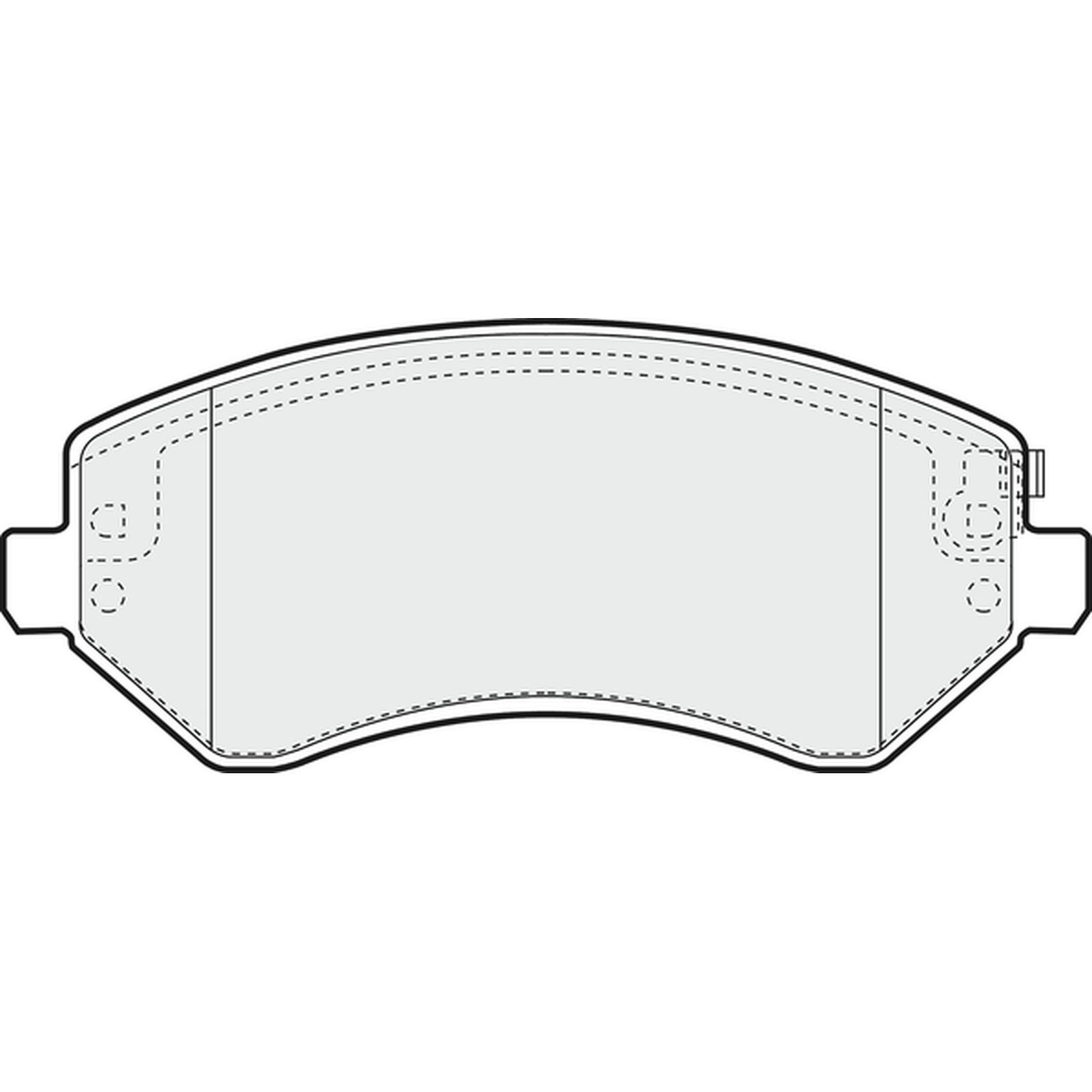 AP FREN BALATA ON JEEP CHEROKEE 2.8 CRD 2005-