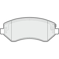 AP FREN BALATA ON JEEP CHEROKEE 2.8 CRD 2005-
